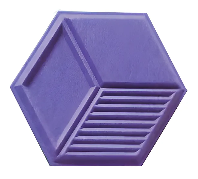 FC-3D004 : Hexagon 485 × 485 mm