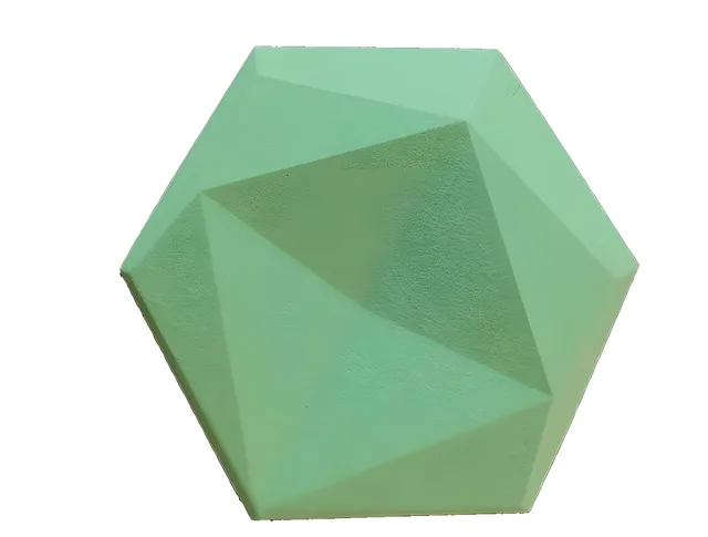 FC-3D026 : Hexagon 160 × 160 mm