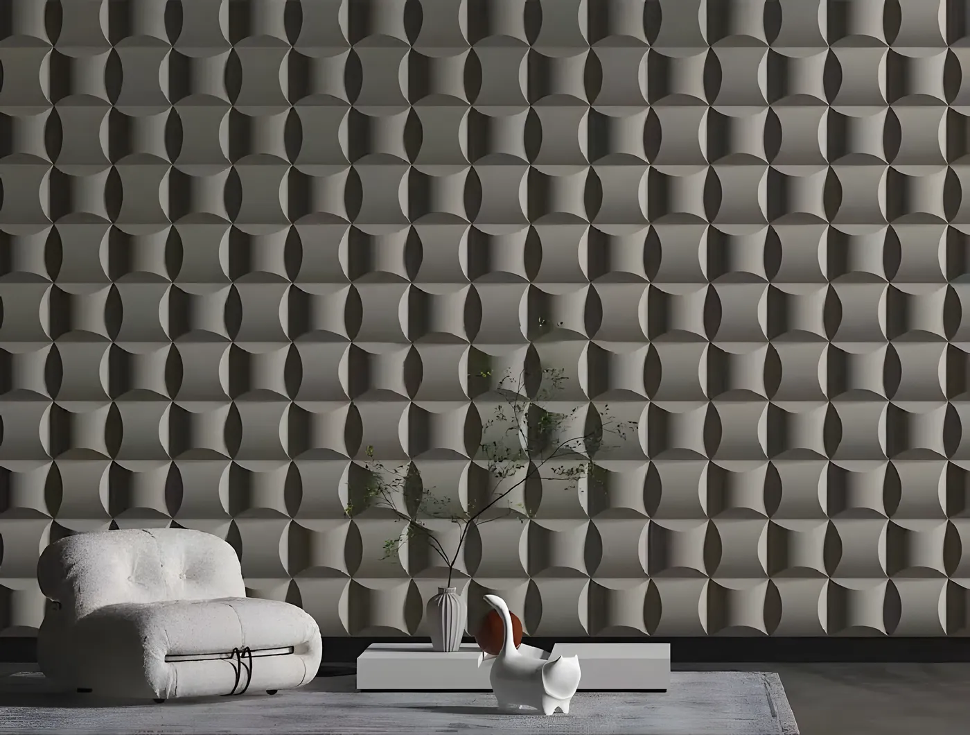 3D panels, view 1