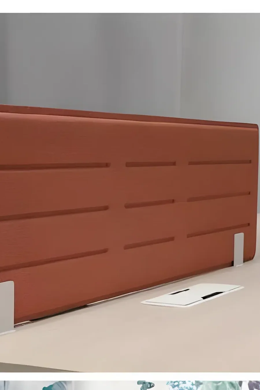Desk screens, view 2